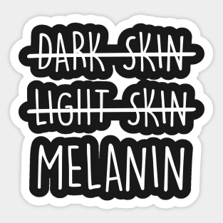 YES Melanin Skin Sticker